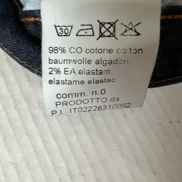 CRISTINA DURIO Women’s Jeans Sport Made In Italy Size 40 - Picture 6 of 8